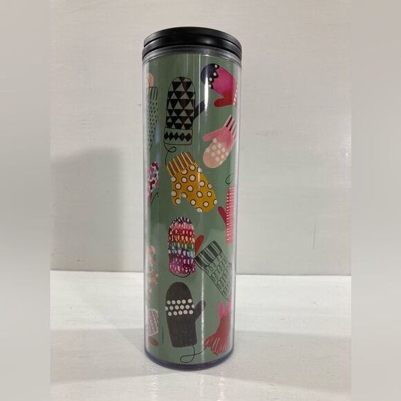 Starbucks Winter Mittens 16 oz Travel Mug Tumbler Insulated Holiday Cup - Picture 4 of 10